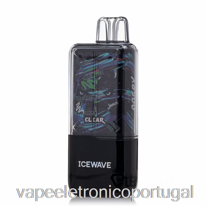 Vape Eletrônico Icewave X8500 Descartável Transparente